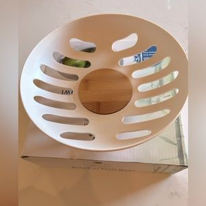 Eco Bamboo Fruit or Bread Bowl